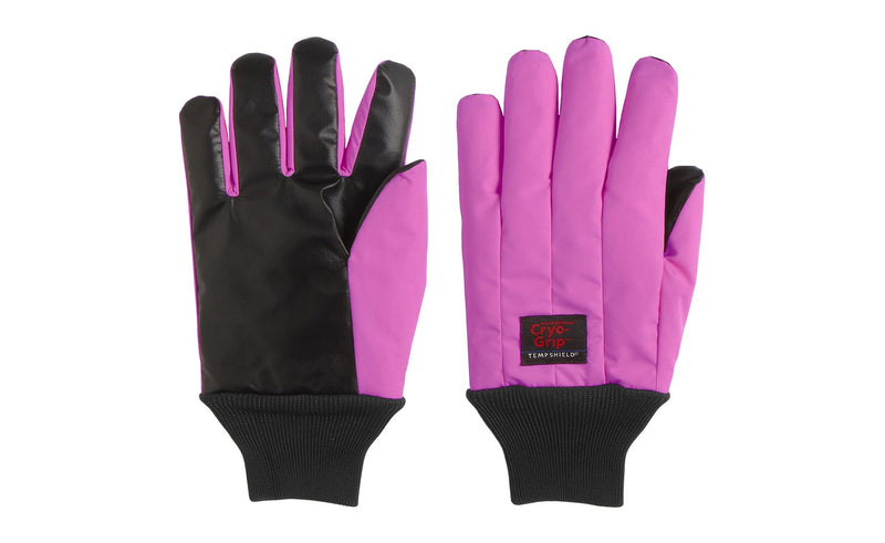 Tempshield Waterproof Cryo-Grip Gloves, Mid-Arm, X-Large (11), Pink